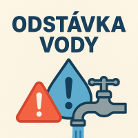 Oznámení o prerušení dodávky vody c. 396/26: Ondřeje Veselého 9