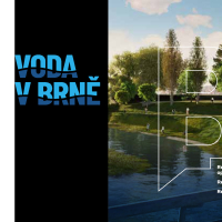 Pozvánka na yvýstavu Voda v Brně do Urban centra Brno