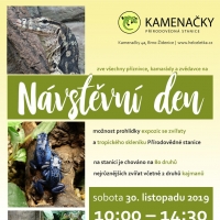 Návštěvní den v Přírodovědné stanici Kamenačky