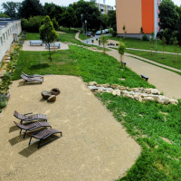Nový park na ulici Prostějovská